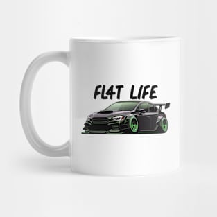 WRX STI Car Art - Subaru Impreza Widebody Modified Flat-4 JDM Car Mug